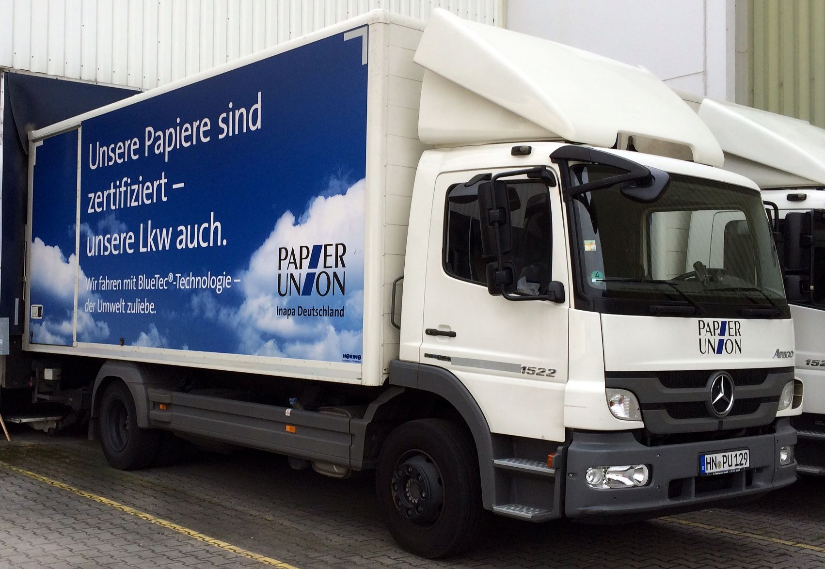 Vorschaubild LKW Papier Union