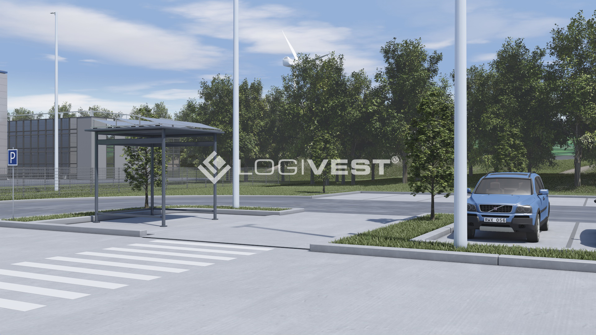 Vorschaubild Musterbild - Parkplatz