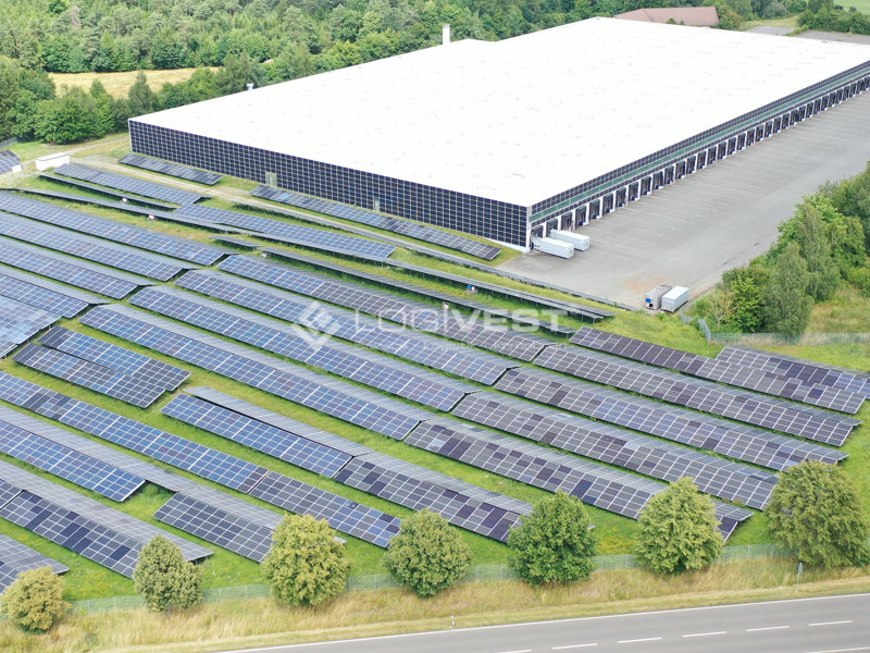 Vorschaubild Luftbildaufnahme der Halle