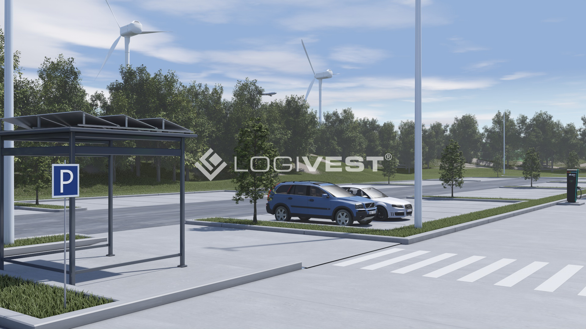 Vorschaubild Musterbild - Parkplatz