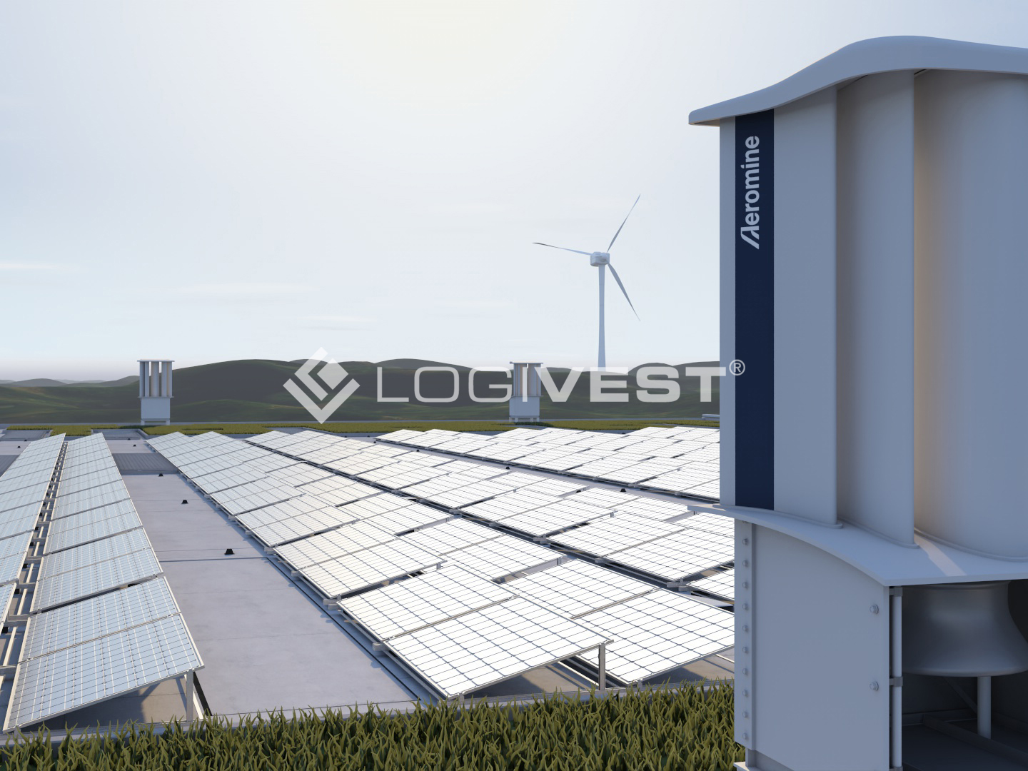 Vorschaubild Musterbild - Visualisierung PV-Anlage