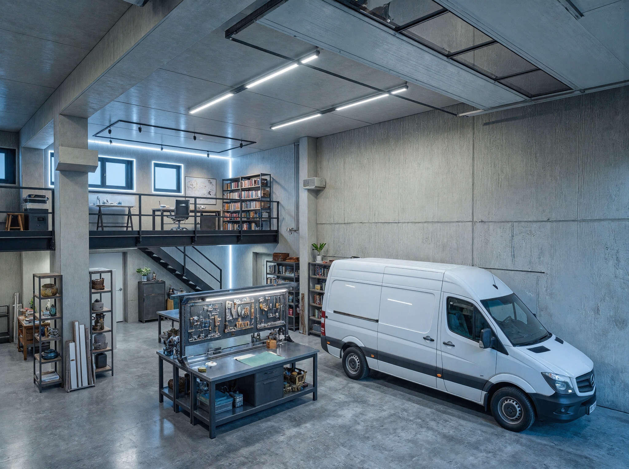 Vorschaubild Visualisierung - Bürofläche