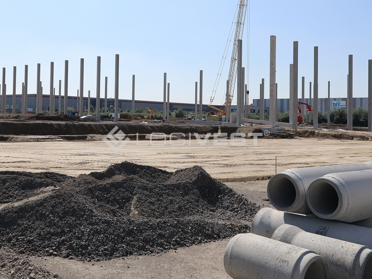 Vorschaubild Musterbild - Baustelle Neubauhalle