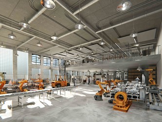 Miniaturbild Visualisierung Light Industrial Halle