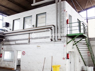 Miniaturbild Musterbild-Containerbüro mit Treppe Büroraum Mezzanine