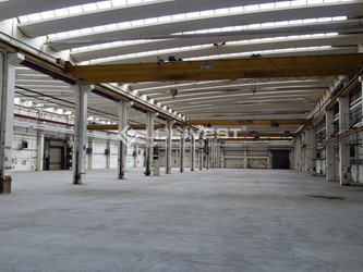 Miniaturbild Musterbild - Innenansicht Halle mit Kranbahn