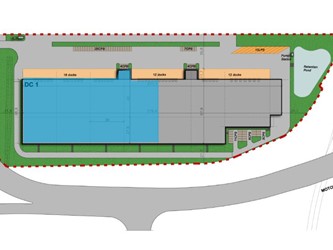 Miniaturbild Ansicht verfügbarer Hallenabschnitt DC1