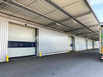 Miniaturbild Ebenerdiges Tor mit Vordach