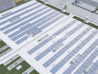 Miniaturbild Musterbild - Visualisierung PV-Anlage