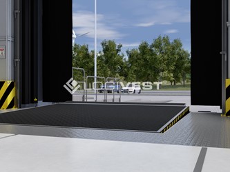 Miniaturbild Musterbild - Viusualisierung Rampentor innen