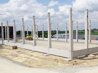 Miniaturbild Musterbild - Baustelle Neubauhalle