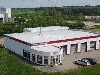 Miniaturbild Außenansicht Hallenseite