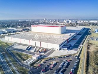 Miniaturbild Musterbild - Vogelperspektive Halle