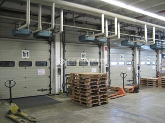 Miniaturbild Musterbild - Verladezone innen über Rampen