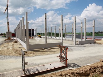 Miniaturbild Musterbild - Baustelle Gewerbehallenneubau
