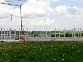Miniaturbild Musterbild - Baustelle Neubauhalle
