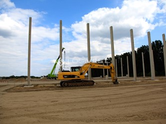 Mobile Vorschaubild Innenansicht Baustelle